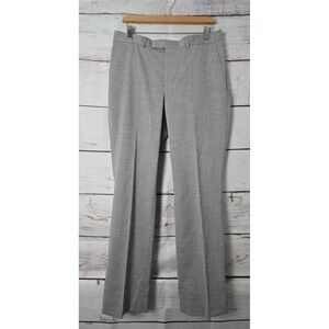 Kenneth Cole Reaction Mens Dress Pants Size 35 Gray Slim Fit Stretch Work Wear